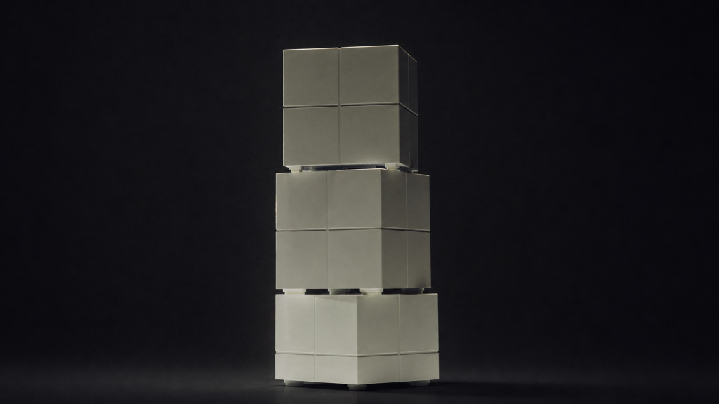 Stack of blocks